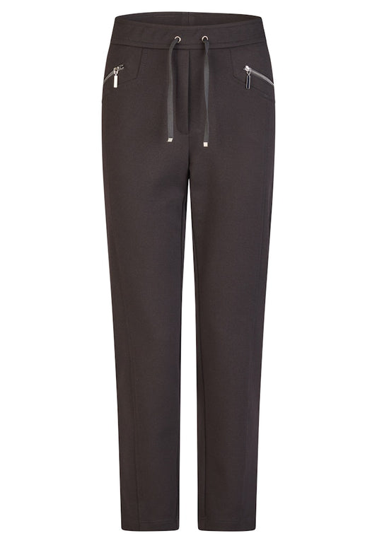 Rabe Black Casual Trousers