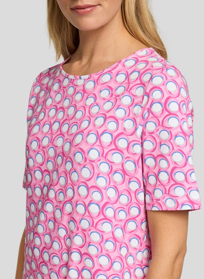 Rabe Crocus Abstract Print Top