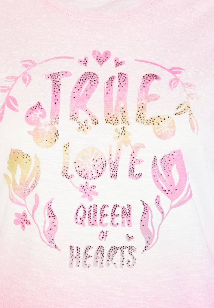 Rabe Pink and White Top