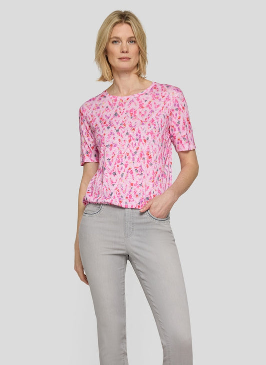 Rabe Pink Floral Top