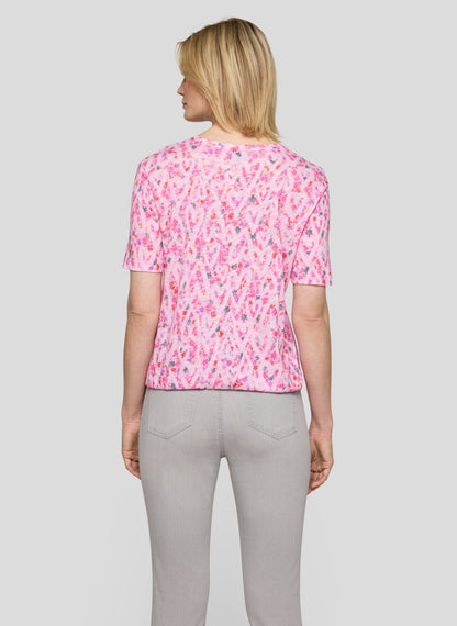 Rabe Pink Floral Top