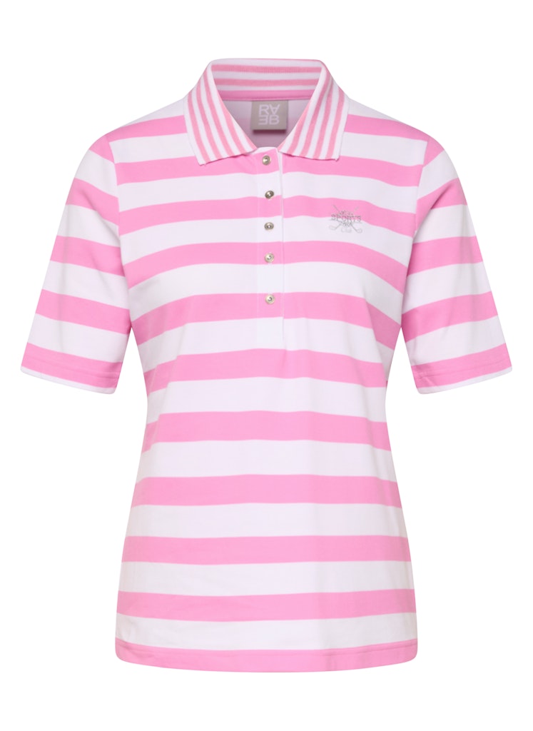 Rabe Striped Polo Top