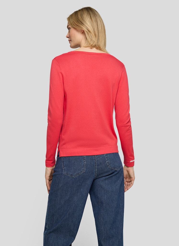 Rabe Coral Sweater with stitch detailing