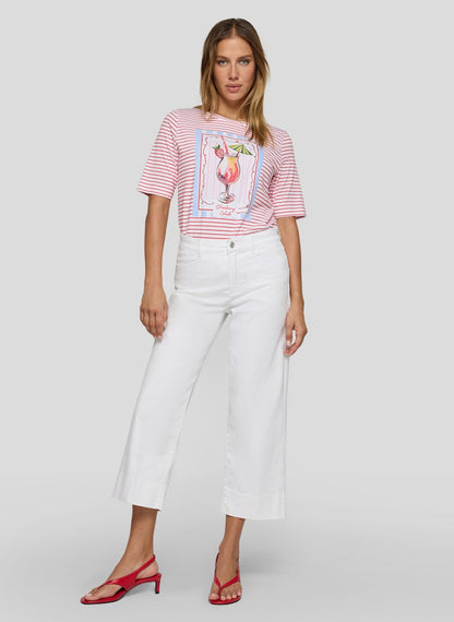 Rabe Coral Striped T-shirt