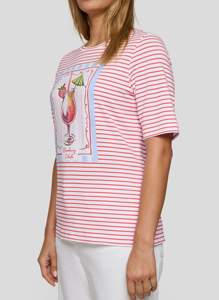 Rabe Coral Striped T-shirt