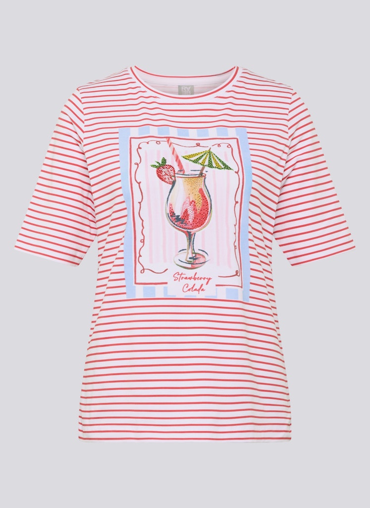 Rabe Coral Striped T-shirt