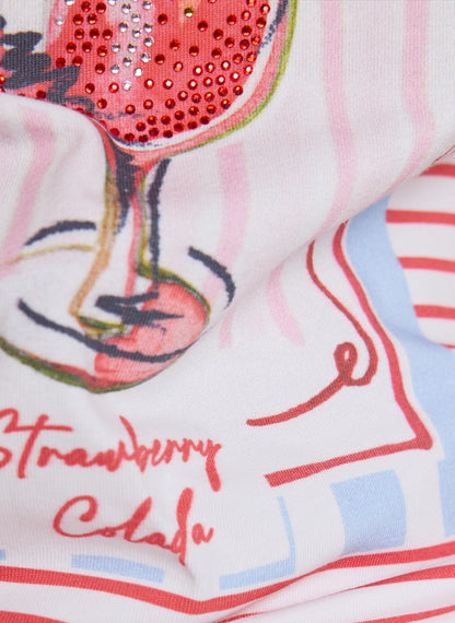 Rabe Coral Striped T-shirt