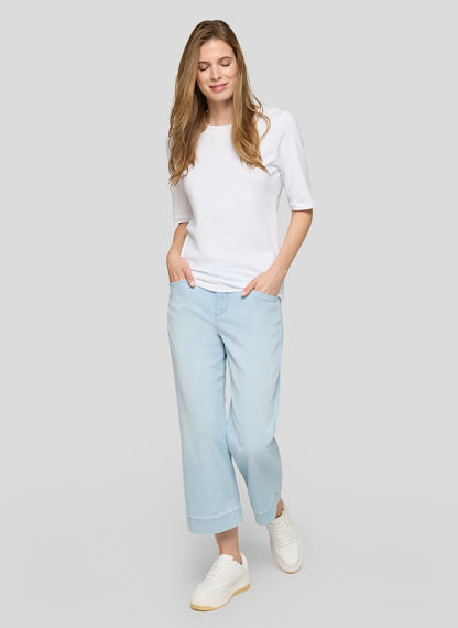 Rabe Light Denim Cropped Jeans