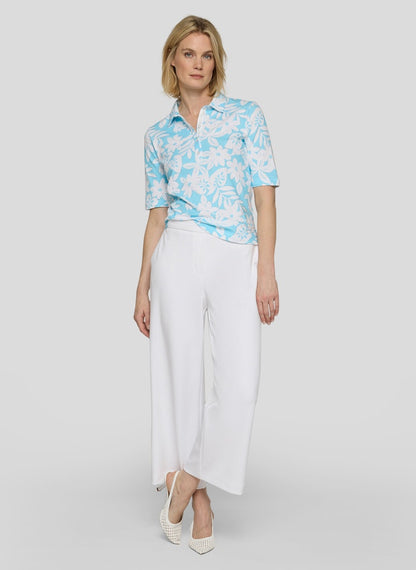 Rabe Blue Polo Top