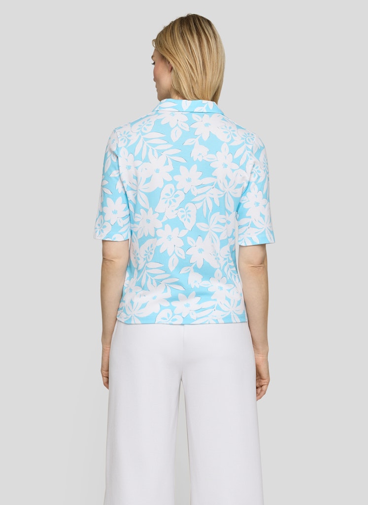 Rabe Blue Polo Top