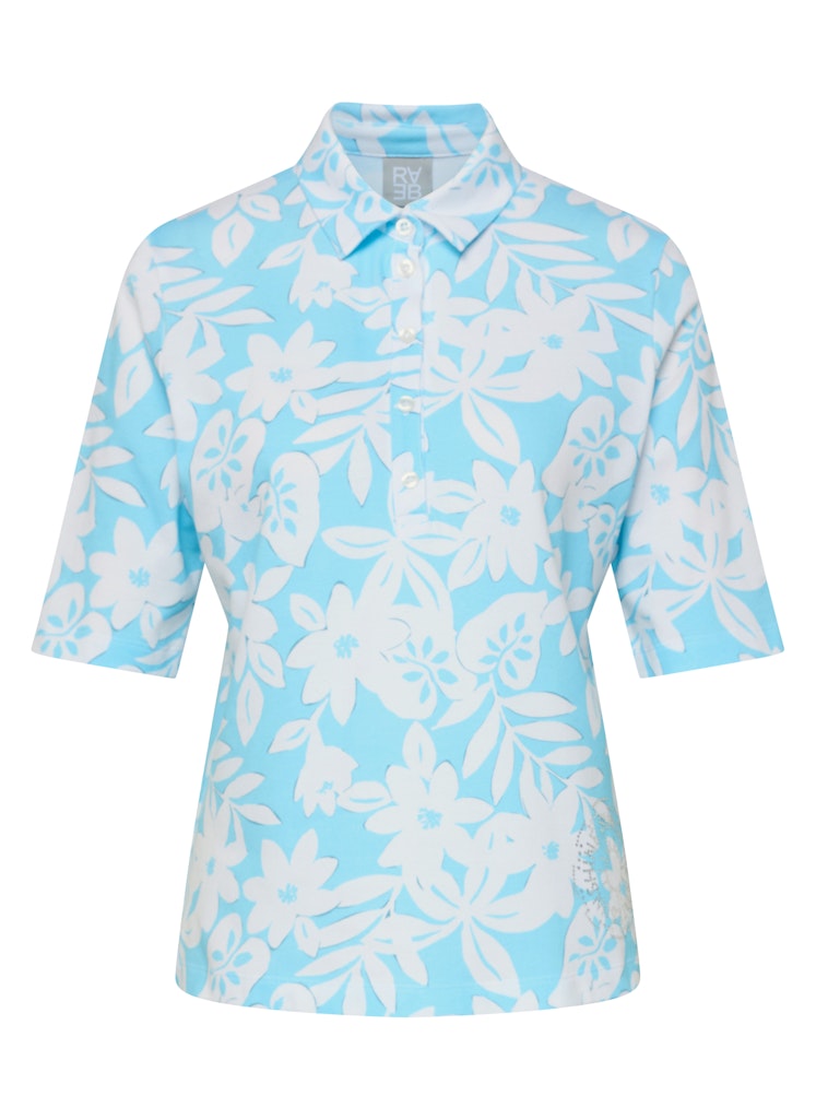 Rabe Blue Polo Top