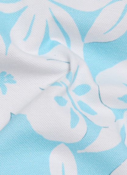 Rabe Blue Polo Top