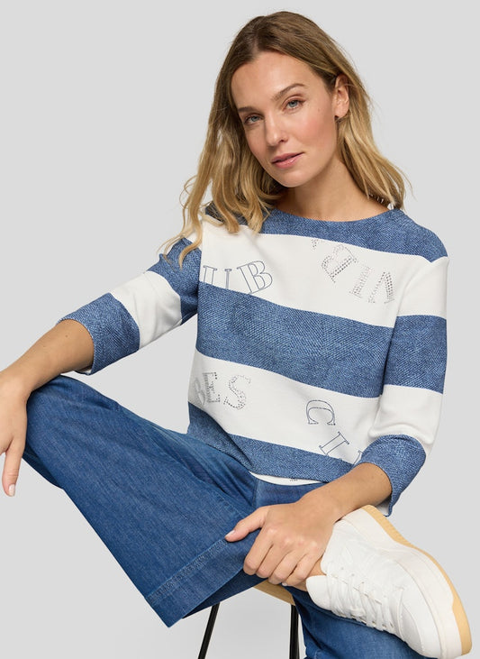 Rabe Wide Striped Top