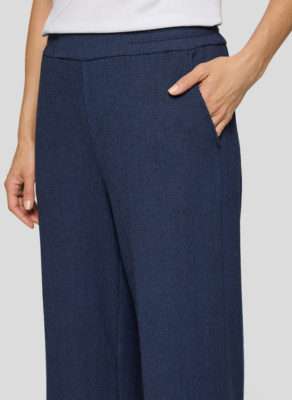 Rabe Navy Wide Leg Trousers