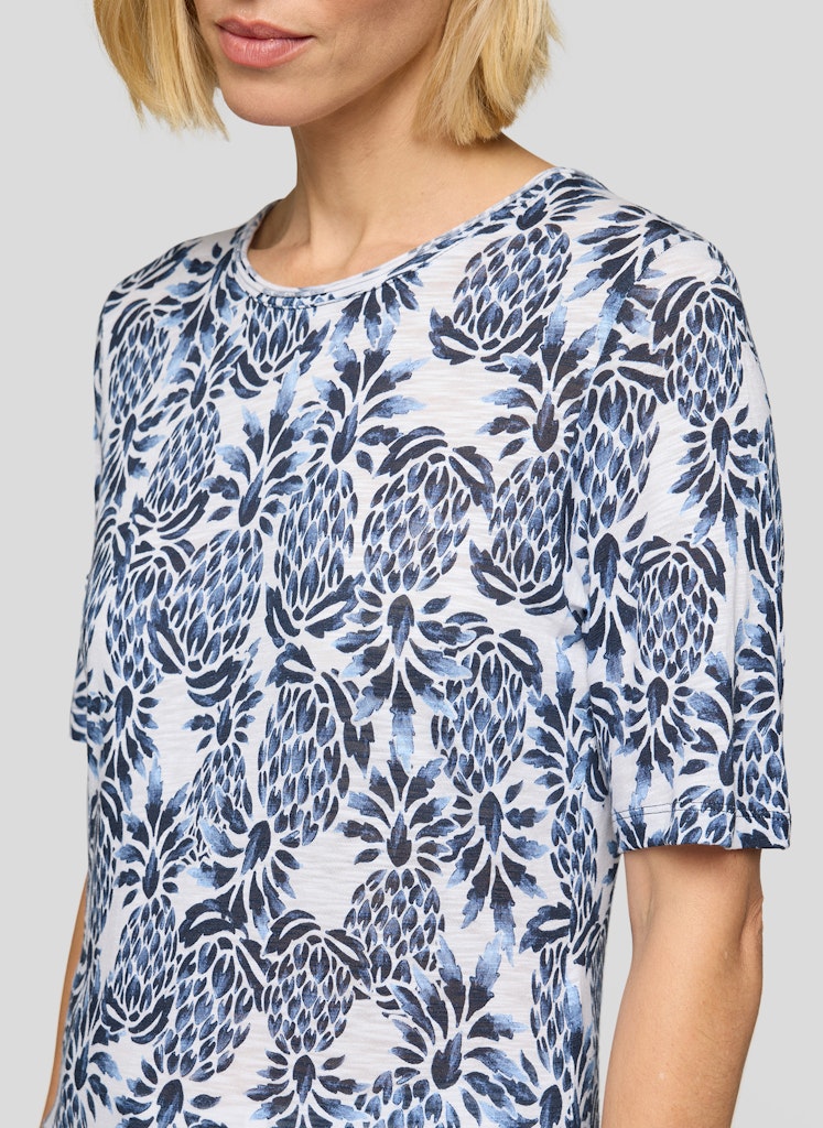Rabe Blue Print Top