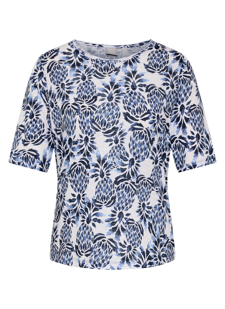Rabe Blue Print Top