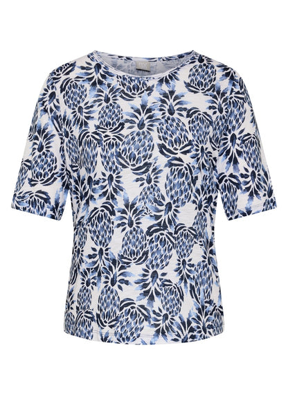 Rabe Blue Print Top