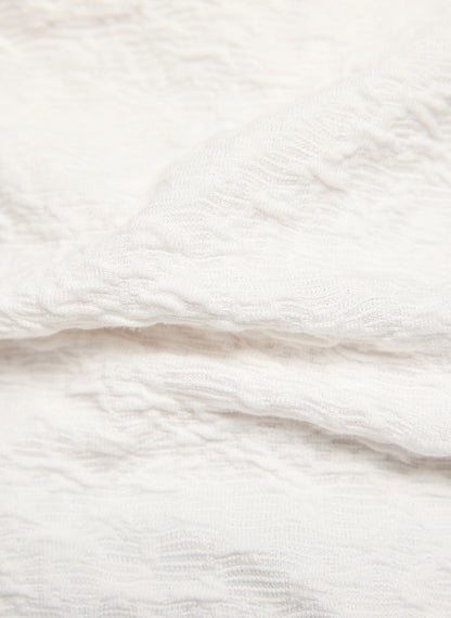 Rabe White Waffle Top