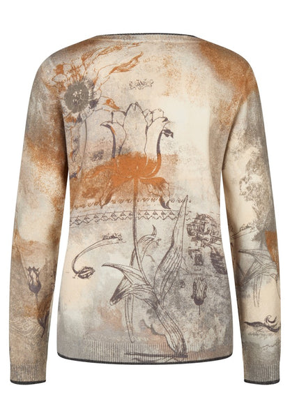 RABE Foil Print Pullover