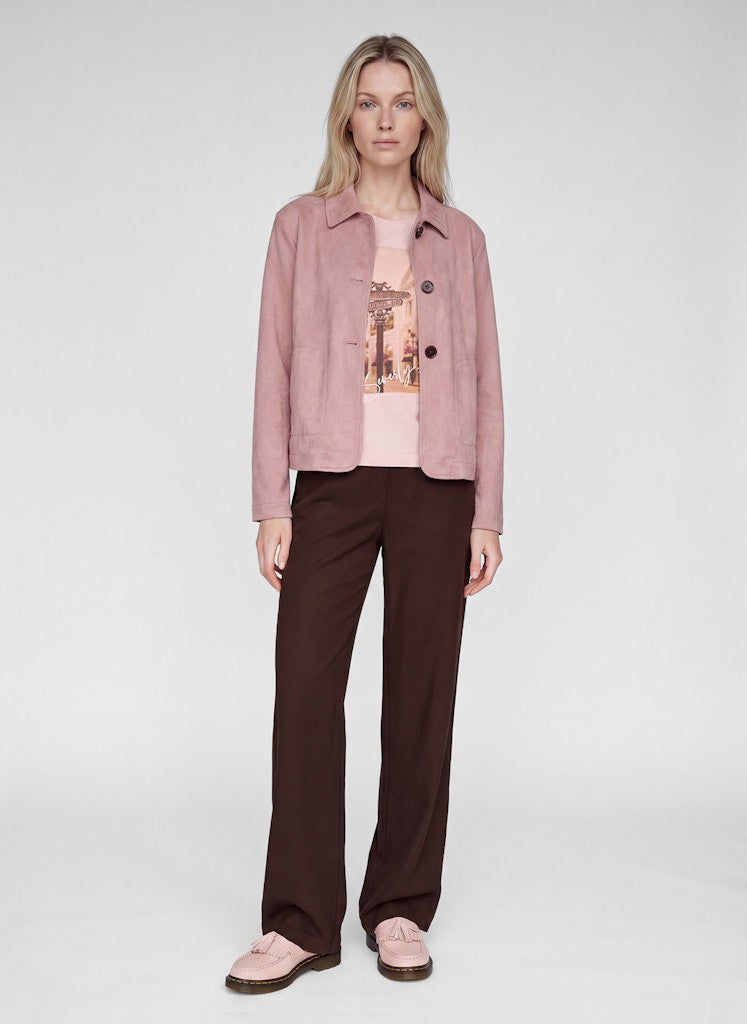 Rabe Pink Velvet Jacket