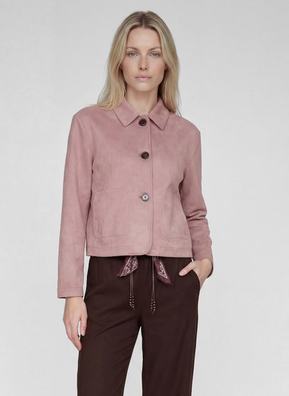 Rabe Pink Velvet Jacket