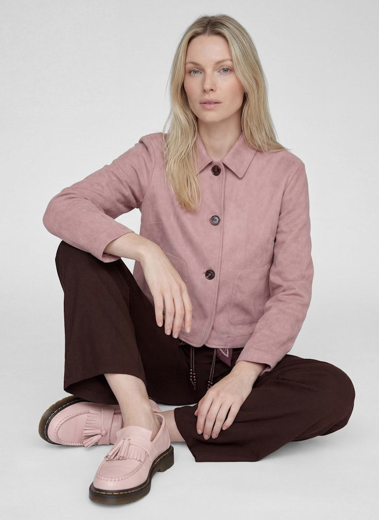 Rabe Pink Velvet Jacket