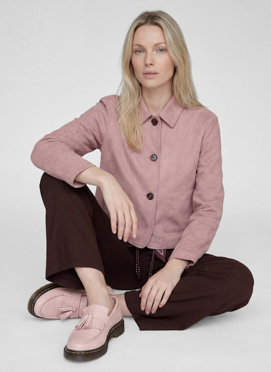 Rabe Pink Velvet Jacket
