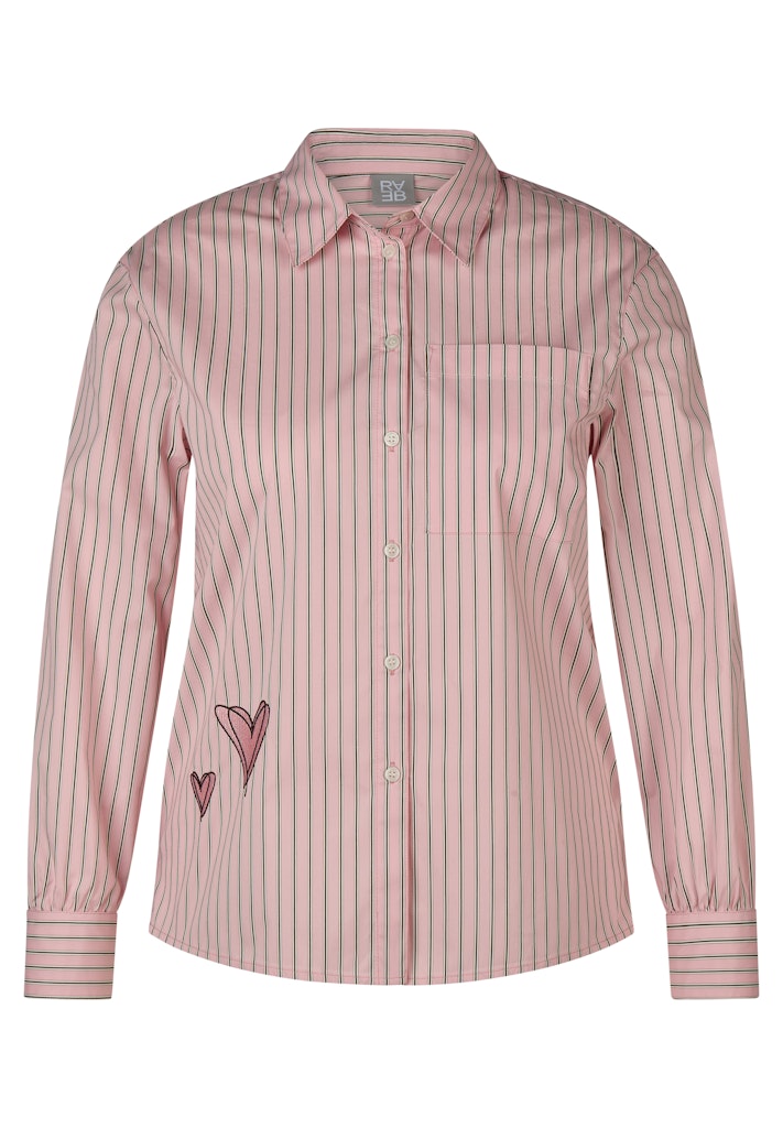 Rabe Pink Striped Blouse