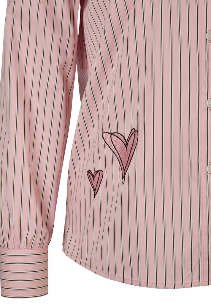 Rabe Pink Striped Blouse