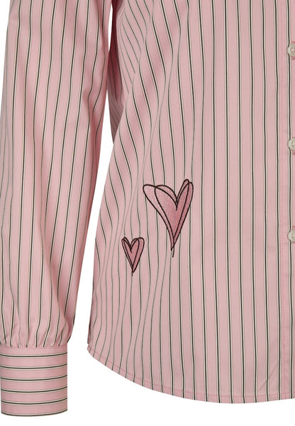 Rabe Pink Striped Blouse