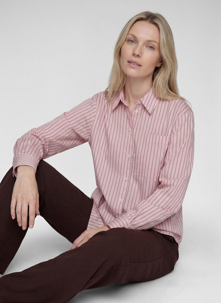 Rabe Pink Striped Blouse