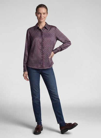 Rabe Burgundy Blouse