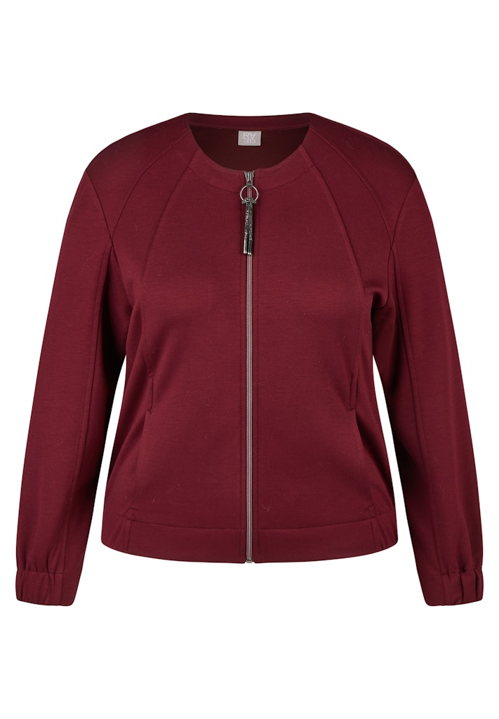 Rabe Burgundy Zipped Jacket