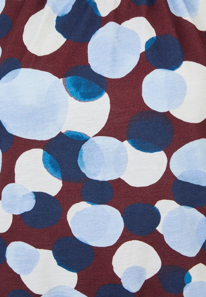 Rabe Blue Dot Print Top