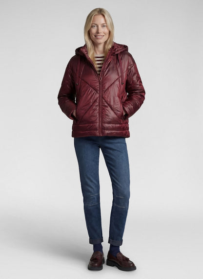 Rabe Burgundy Padded Jacket