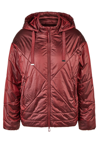 Rabe Burgundy Padded Jacket