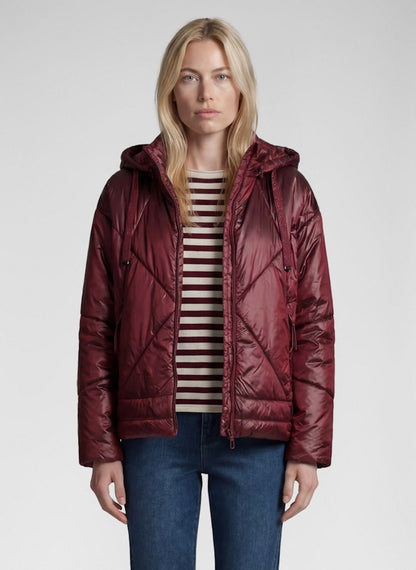 Rabe Burgundy Padded Jacket