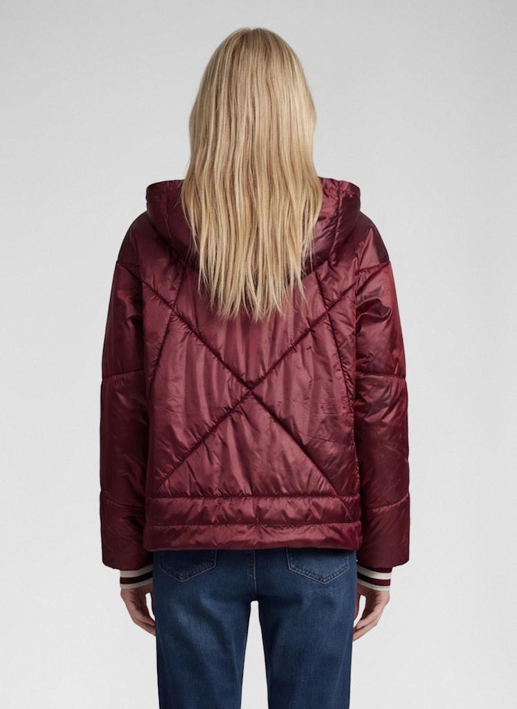 Rabe Burgundy Padded Jacket