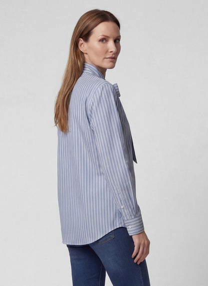 Rabe Pastel Blue Striped Blouse