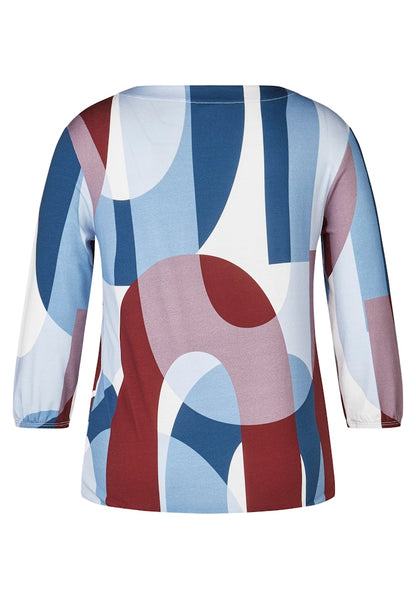 Rabe Abstract Print Top