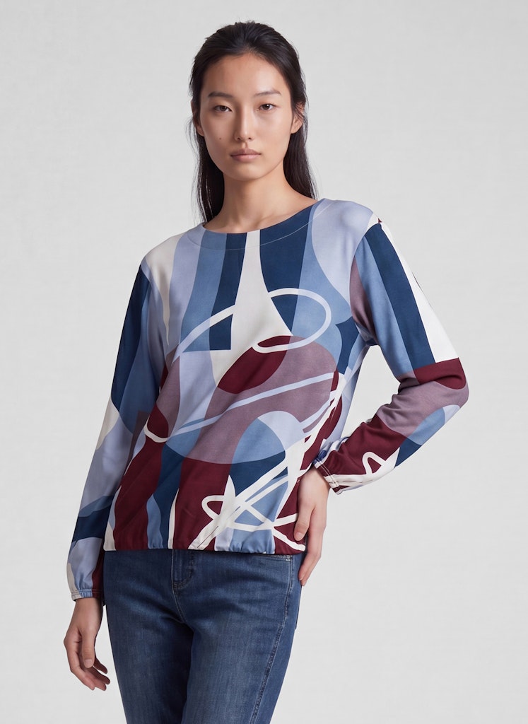 Rabe Abstract Print Top