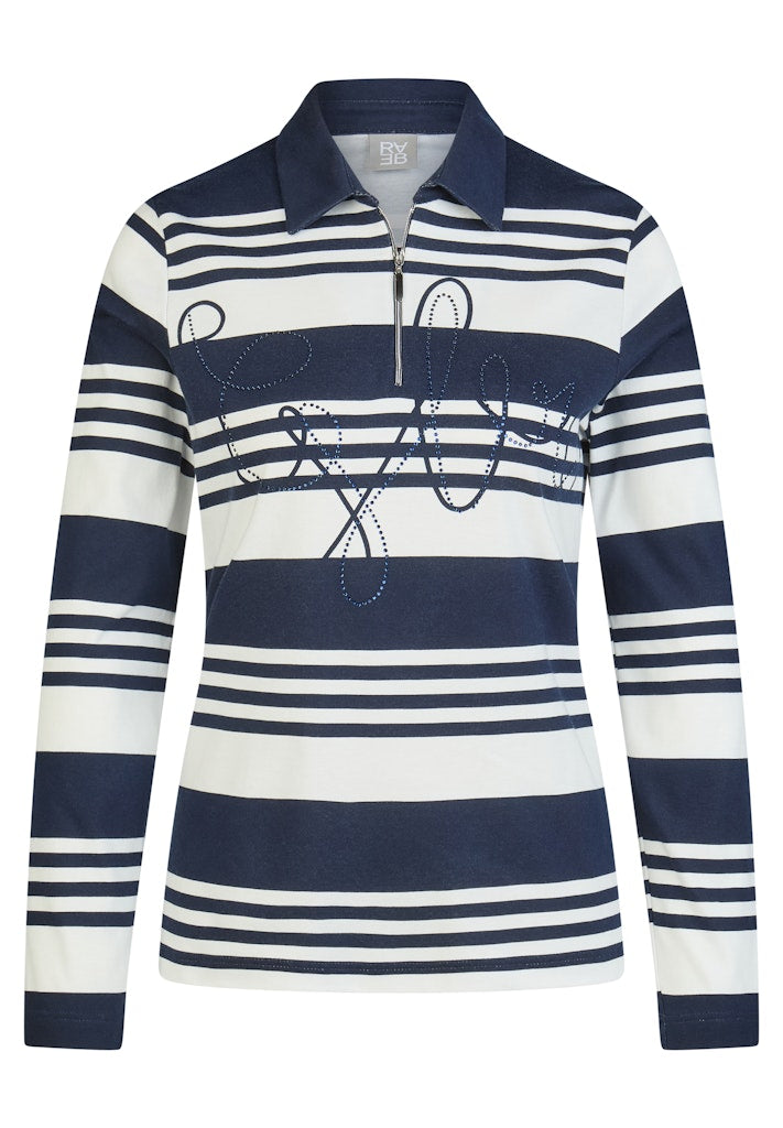 Rabe Blue Striped Top