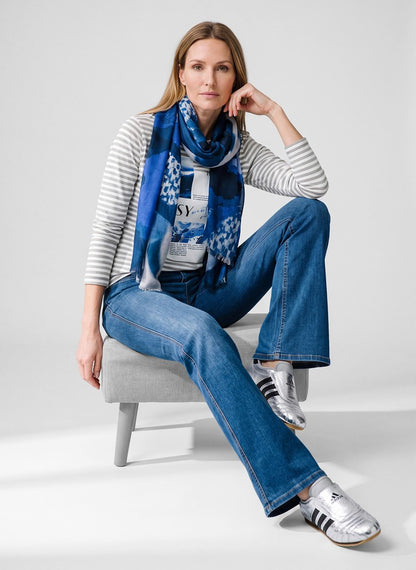 RABE Navy Scarf