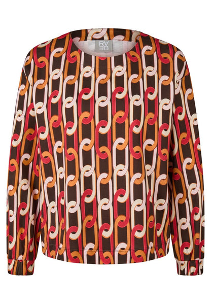 RABE Chainlink Print Top