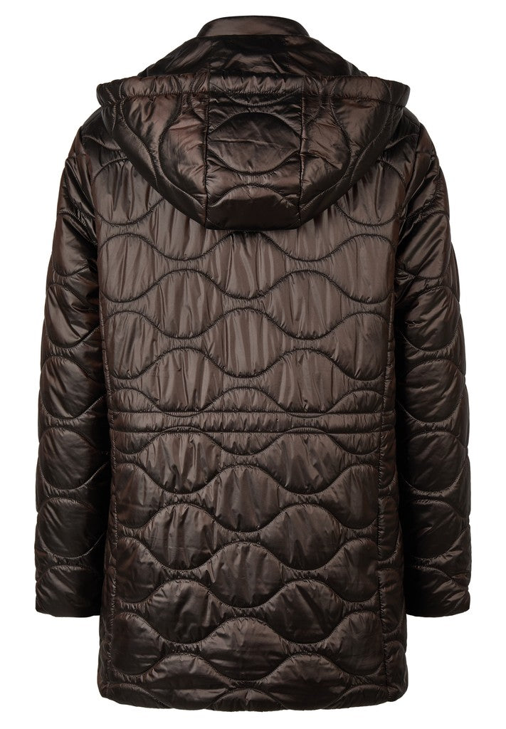 RABE Brown Quilted Jacket