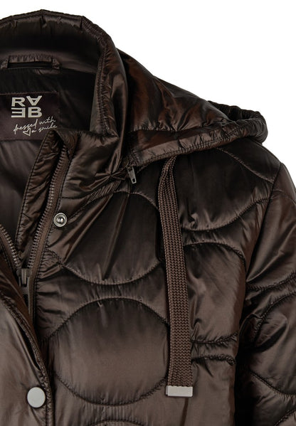 RABE Brown Quilted Jacket