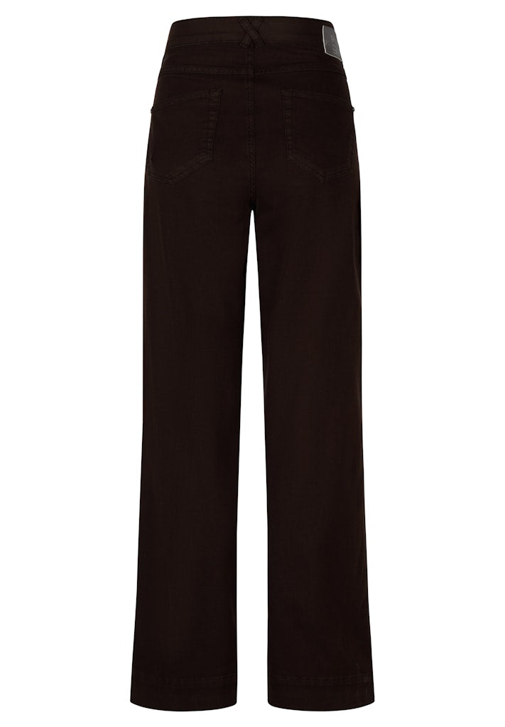 Rabe Mocha Wide Leg Jeans