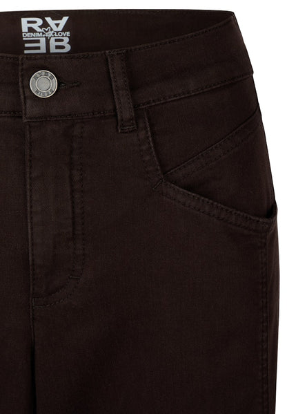 Rabe Mocha Wide Leg Jeans
