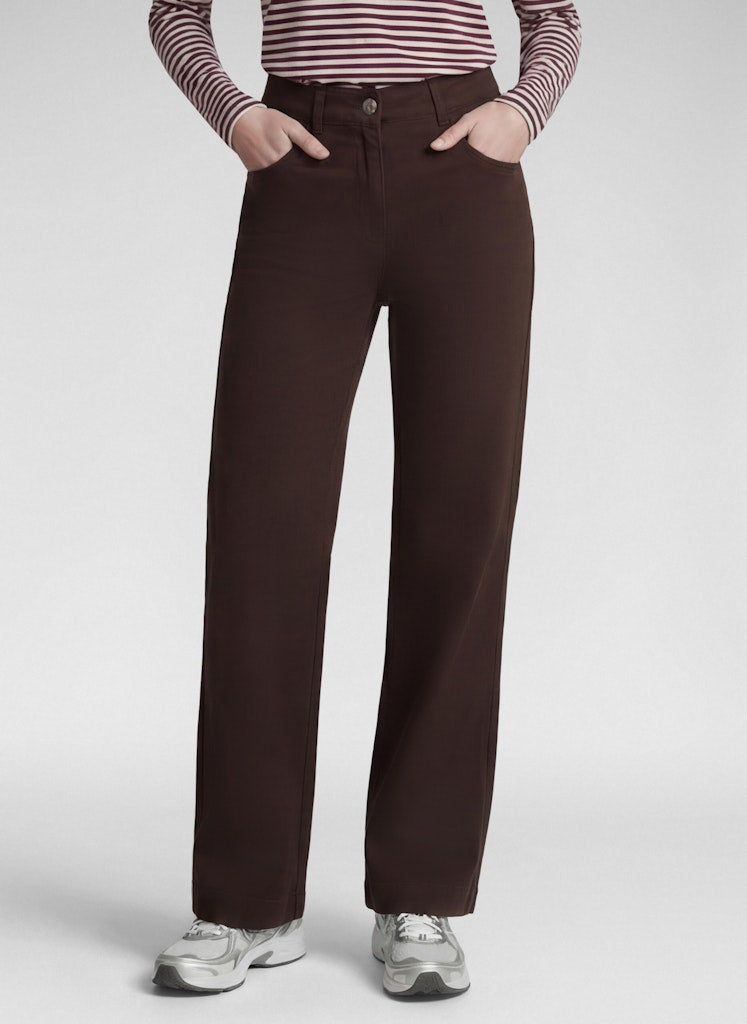 Rabe Mocha Wide Leg Jeans
