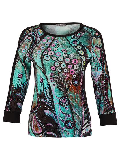 Dolcezza Enchanted Round Neck Top